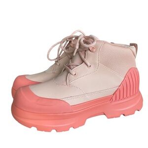 UGG Neumel X Rain Hiking Waterproof Coral Boots 10